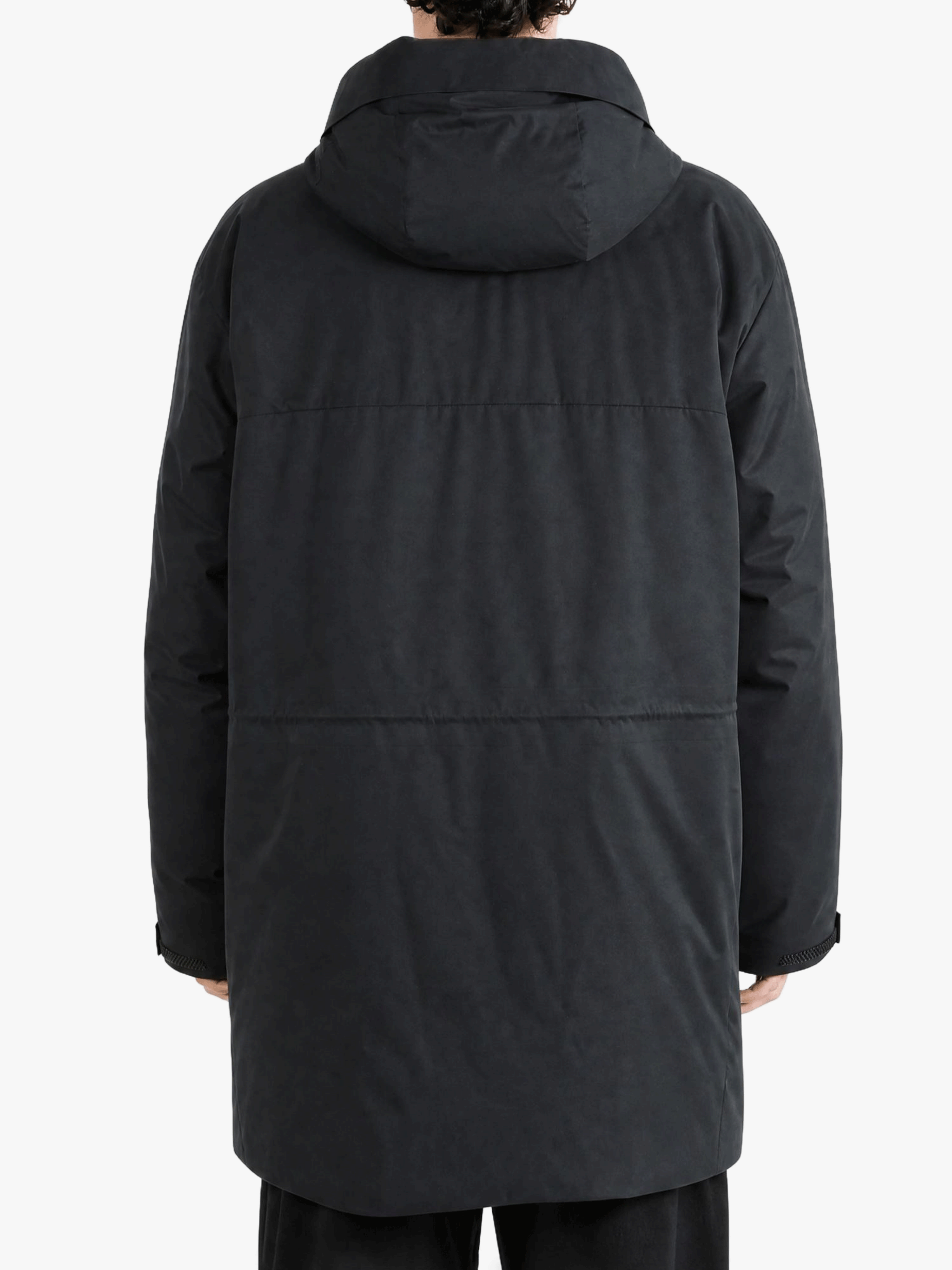 Black jacket, front view