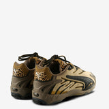 Brown sneaker , back view