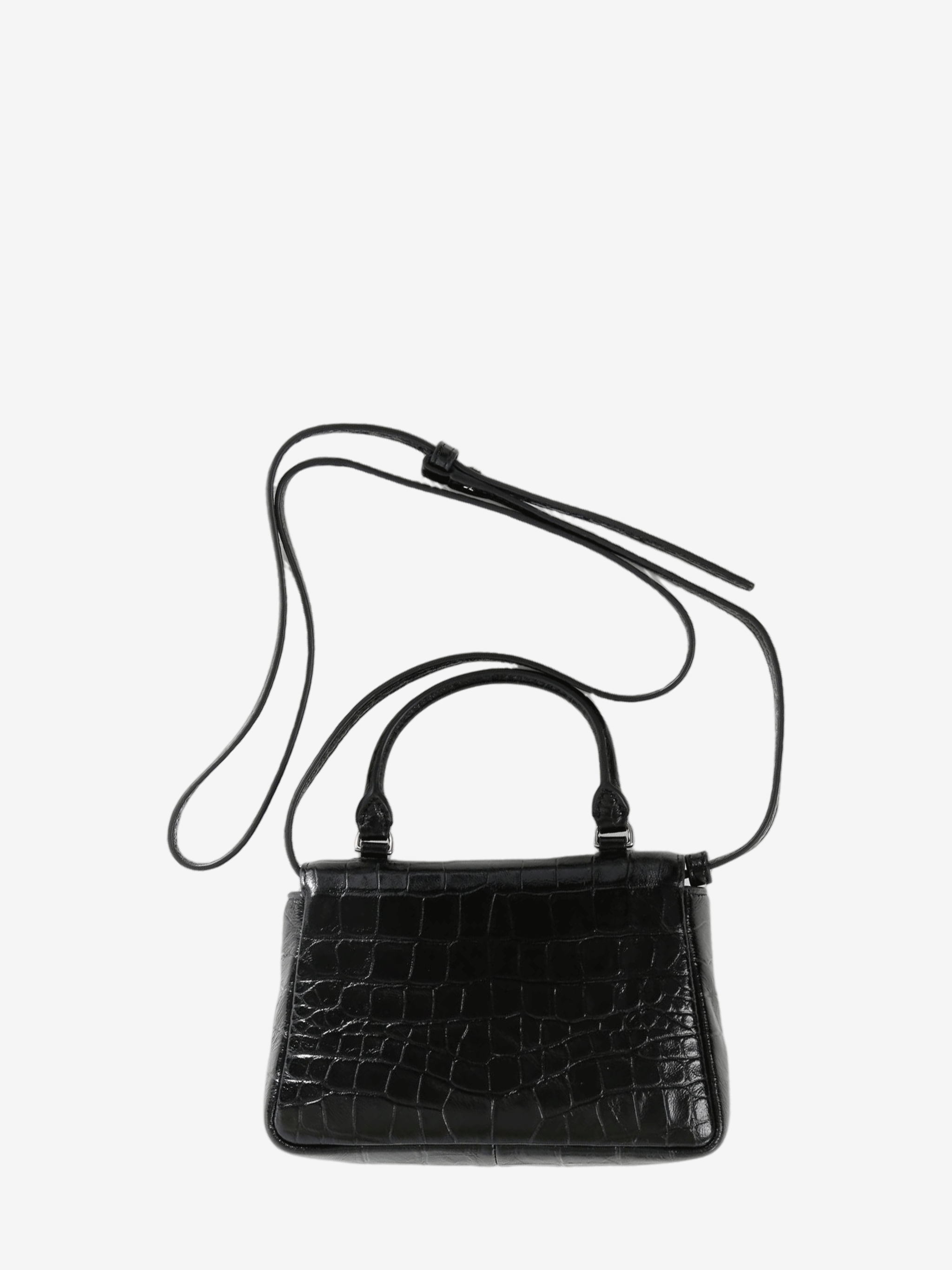 Black bag, front view