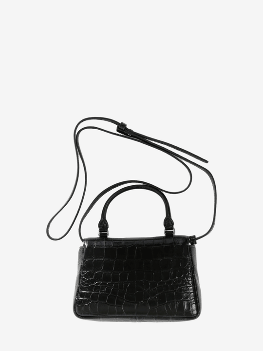 Black bag, front view