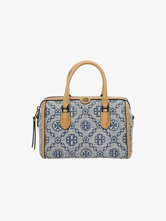 Blue bags, front view