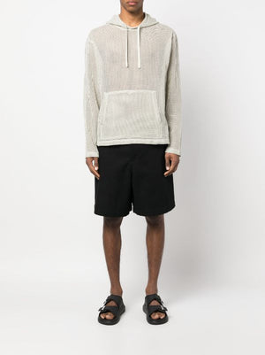 STUSSY - Men Cotton Mesh Hoodie