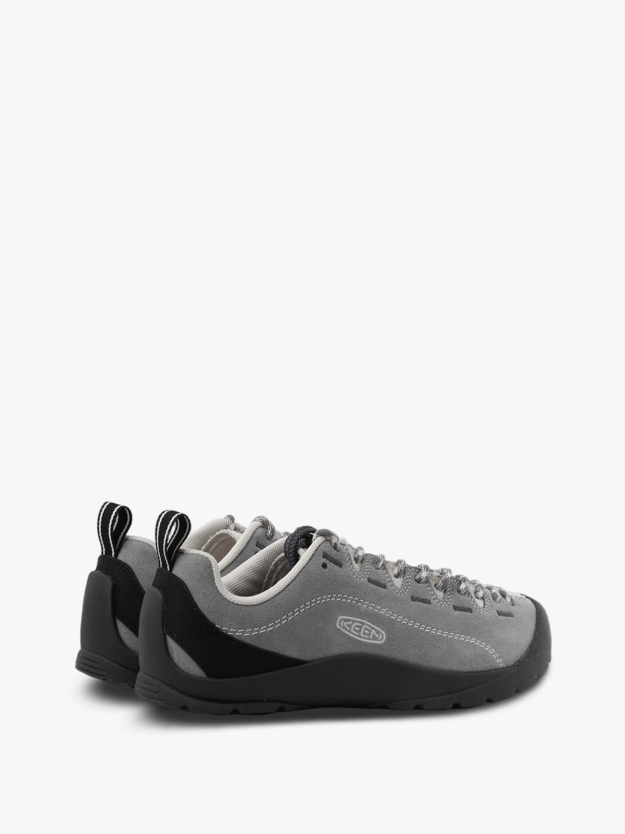 Grey shoes, side view