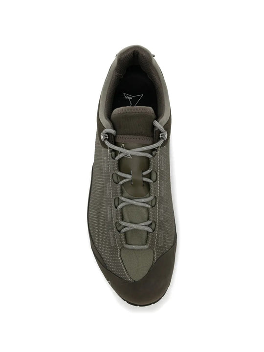 Grey sneaker, top view