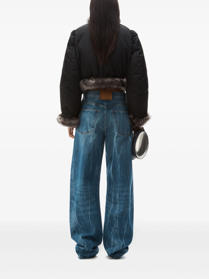 ALEXANDER WANG - Women Balloon Jean Embroidered Logo