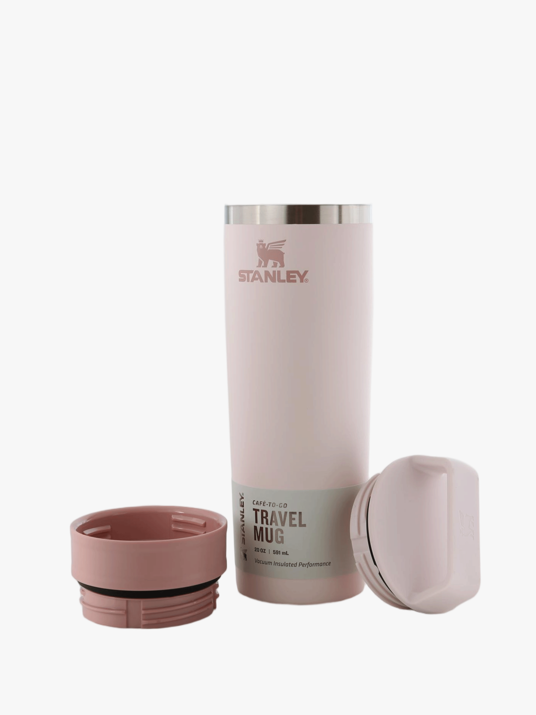 Pink product, front view