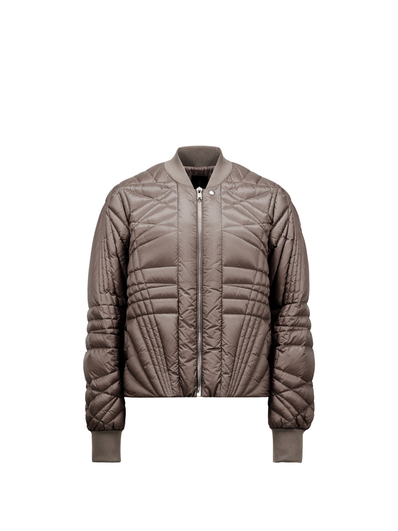 RICK OWENS X MONCLER - Unisex Woven Megapenta Flight Jacket