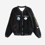 Black jacket,front view