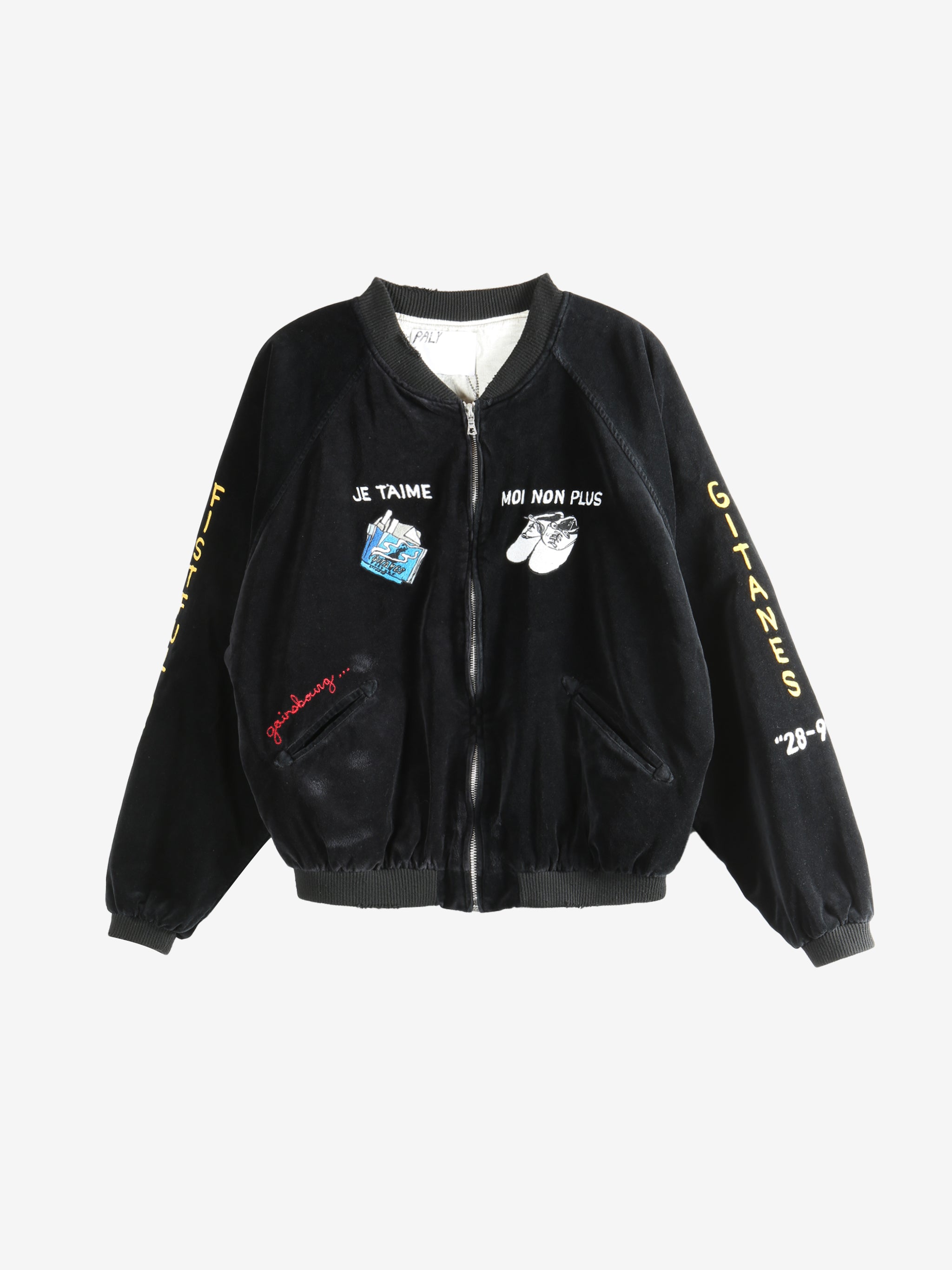 Black jacket,front view