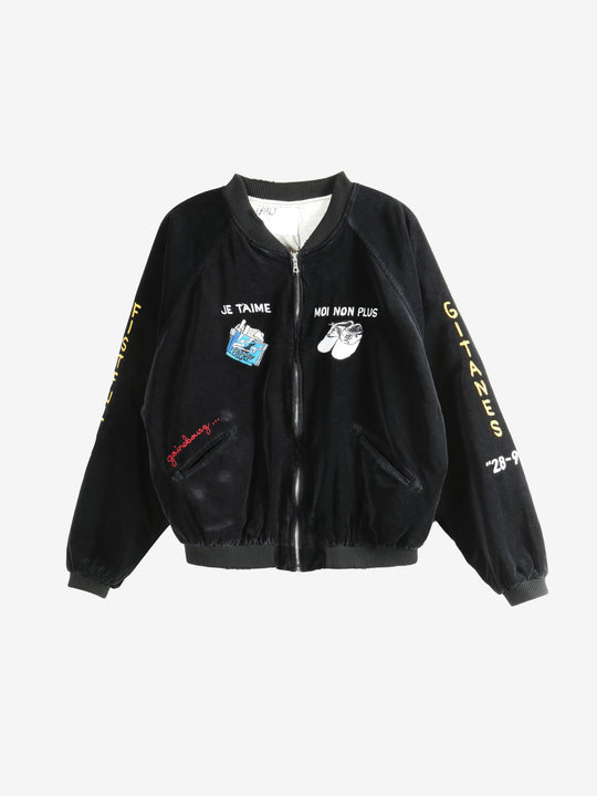 Black jacket,front view