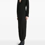 Black dress,full body view