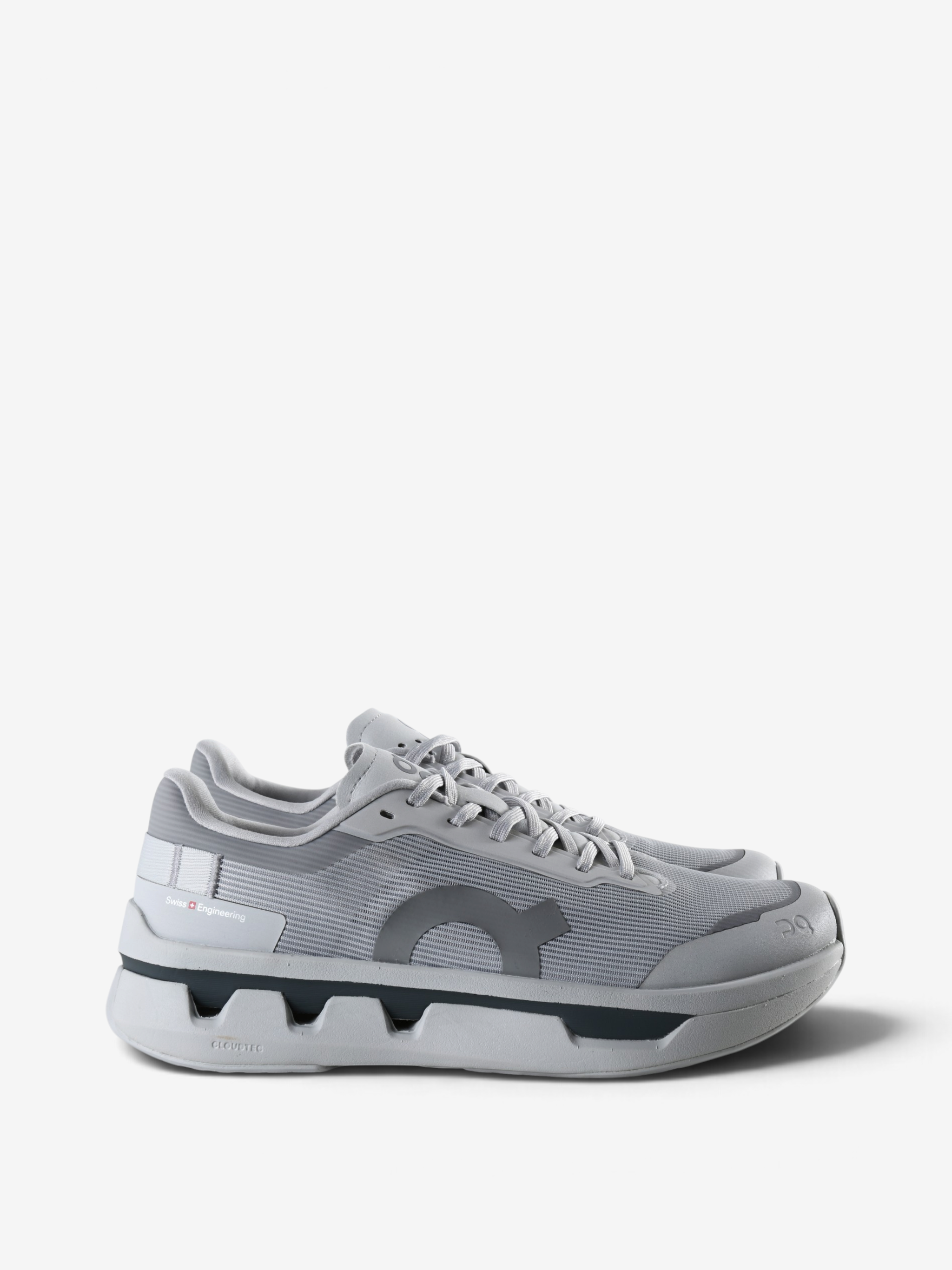 Grey shoes, front view