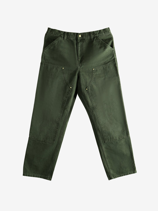 Green pants, front view
