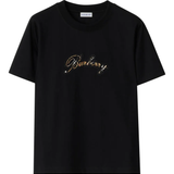 Black t-shirt, front view