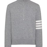 grey knitwear, front view