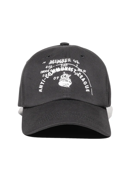Black hat, front view