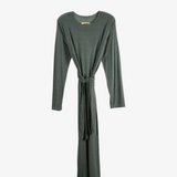 Green dress, front view