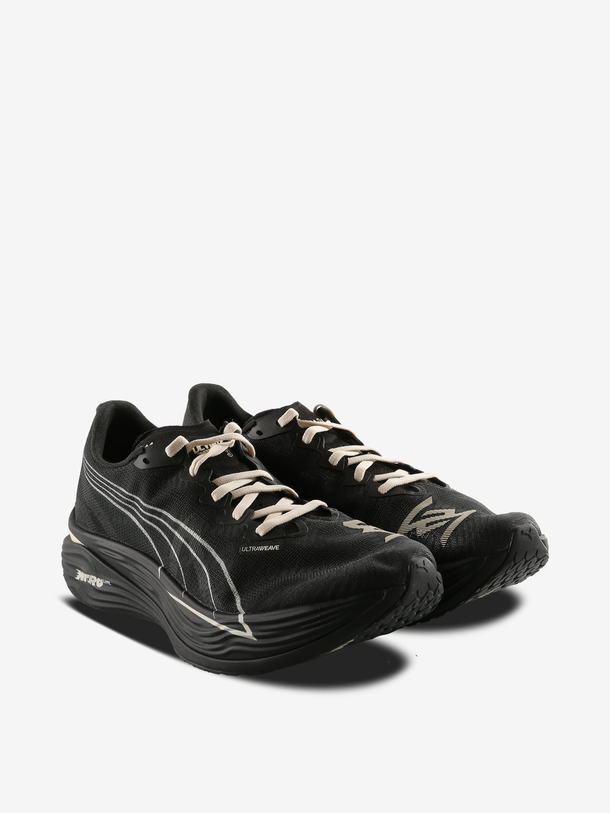 Black sneakers,side view