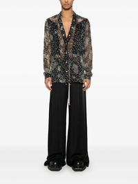 RICK OWENS - Men Wide Silk Bela Pants