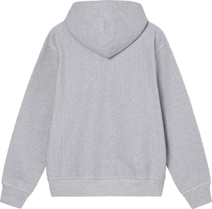 STUSSY - Men Contrast Stitch Label Hoodie