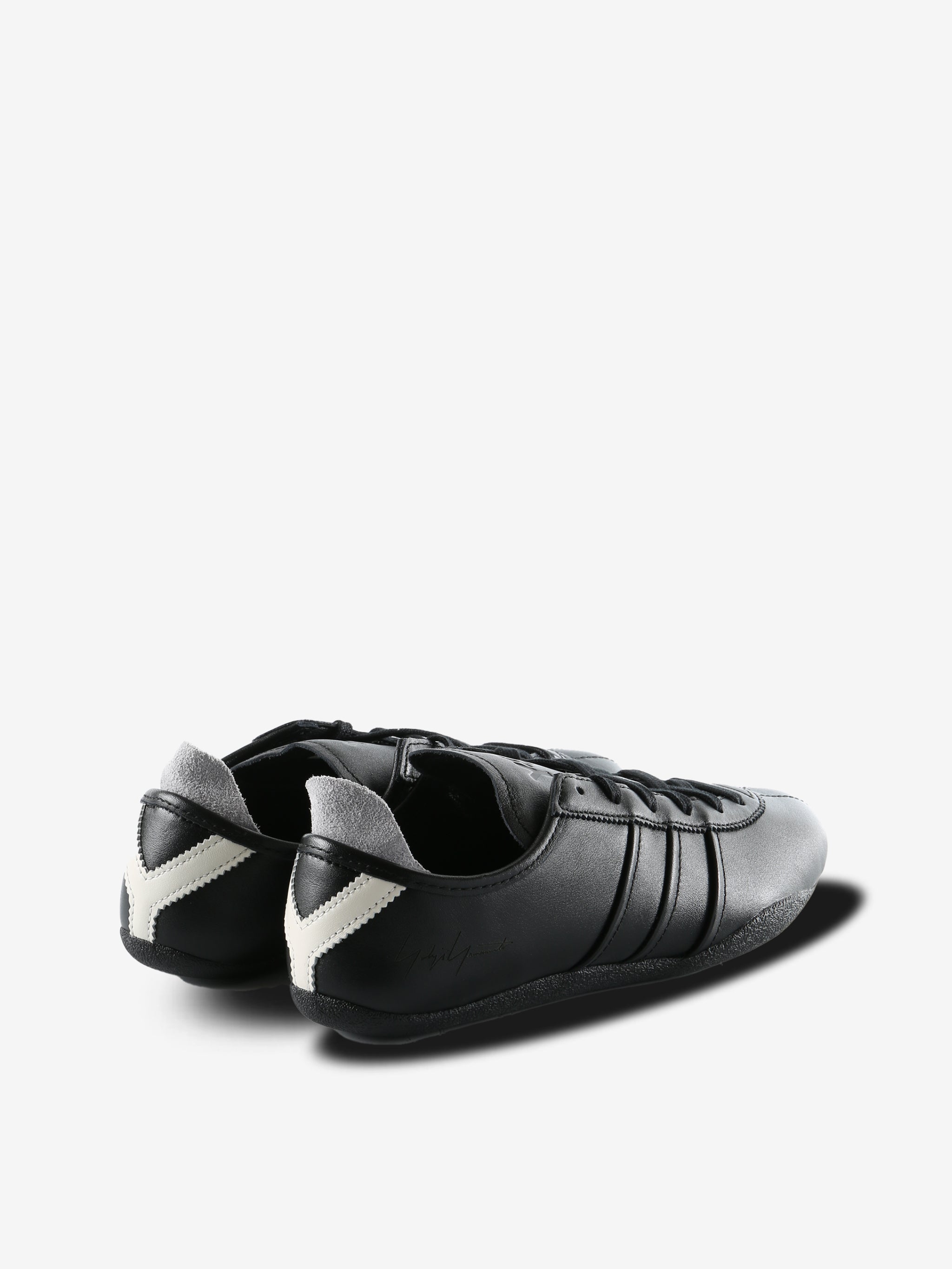 Black sneakers, back view