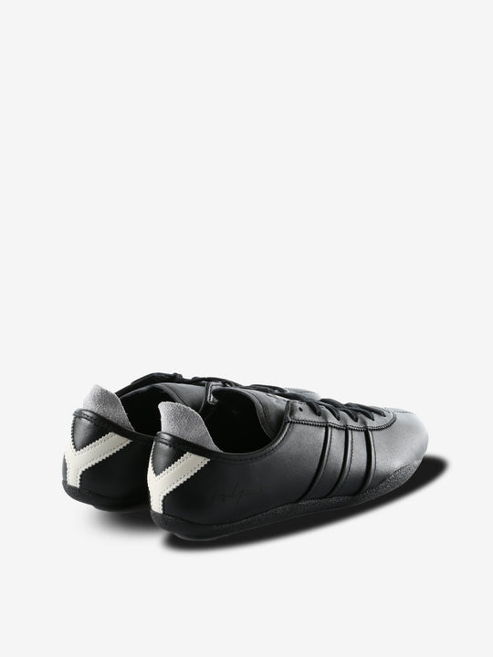 Black sneakers, back view