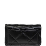 Black bags, back view