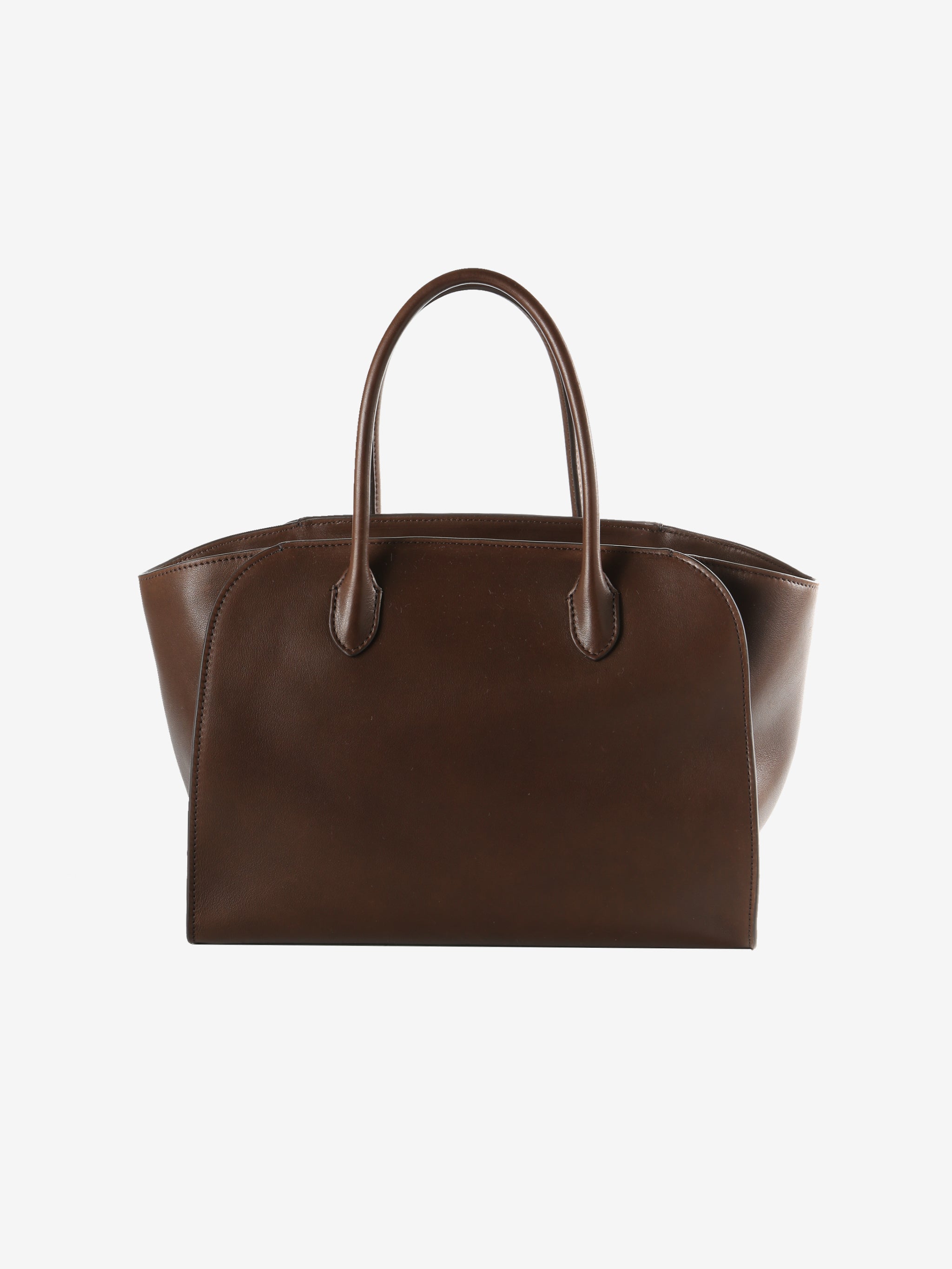 brown bag, front view