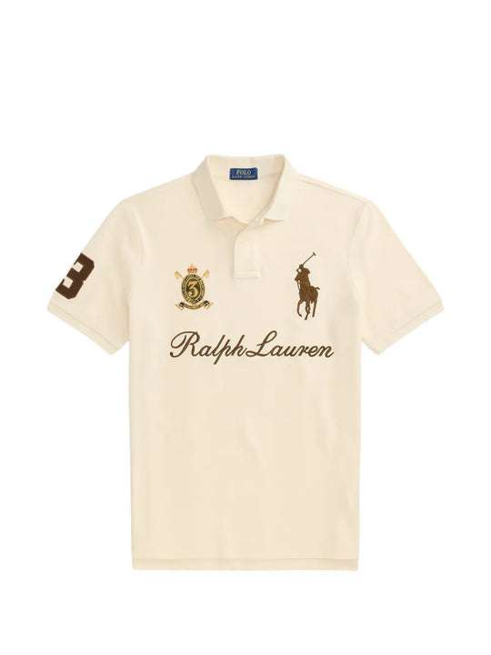 Tan shirt, front view