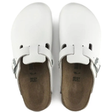 White sandals, upper view