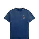 Blue t-shirt, front view