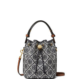 TORY BURCH - Women T Monogram Mini Bucket Bag