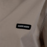 MIU MIU - Women Popeline Stretch Was Camicie