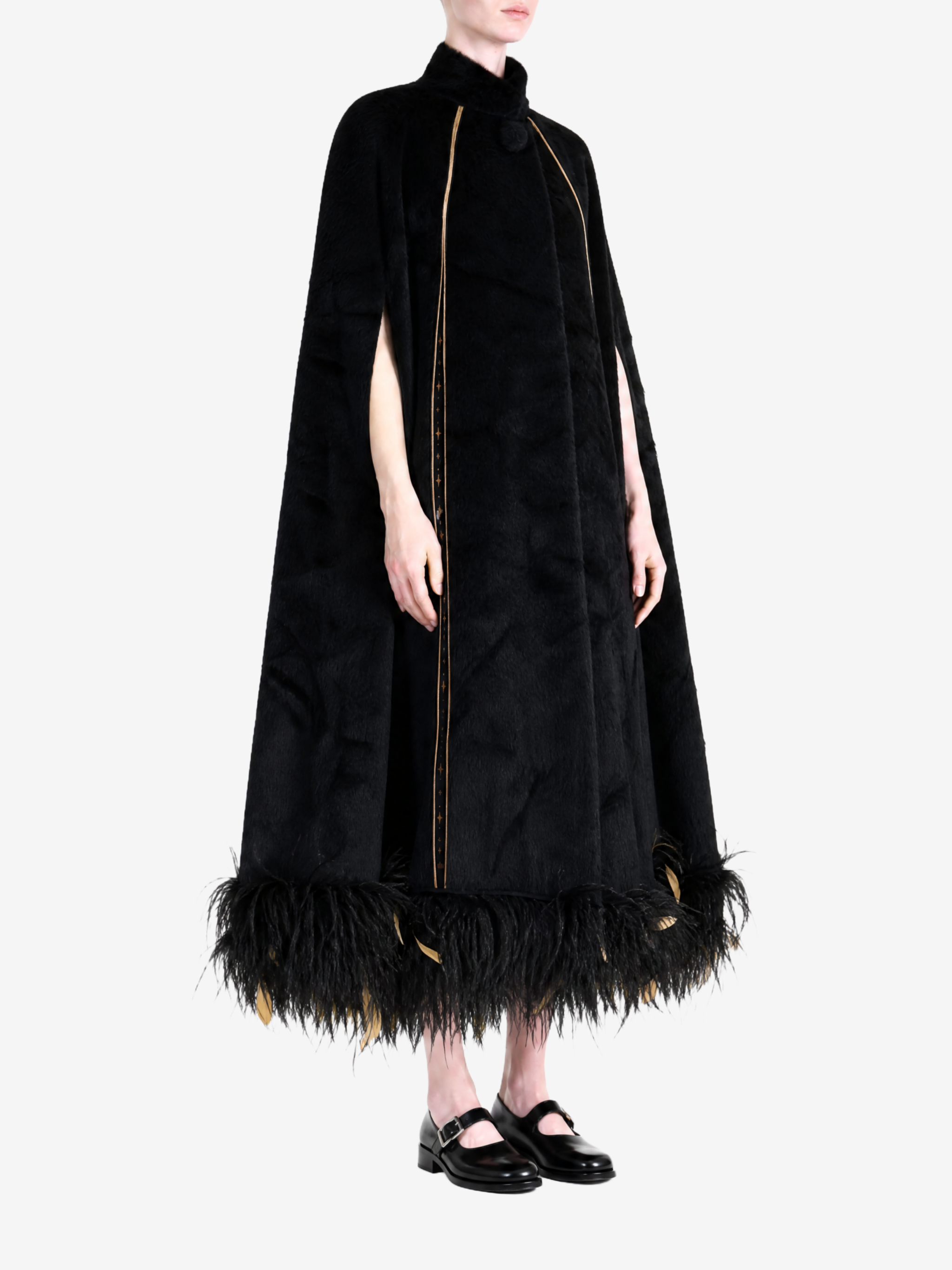Black jacket, front view