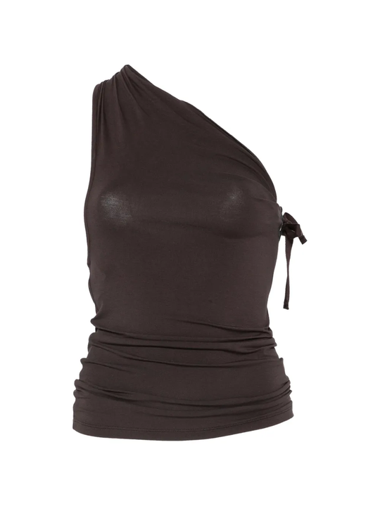 Brown top,front view