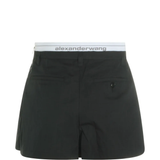 ALEXANDER WANG - Women Logo Elastic High-Rise Short