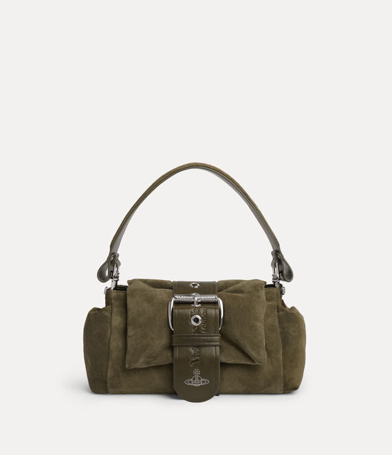 Green bag, front view