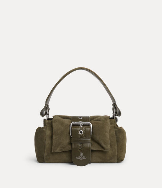 Green bag, front view