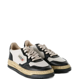 White shoes, side view