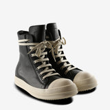 Black sneakers, side view