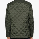 Green jacket, full body view