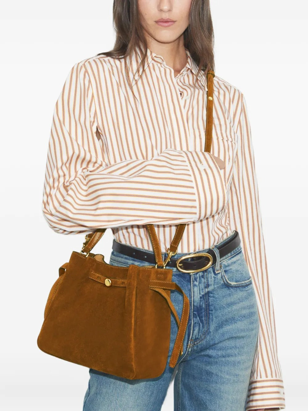 Brown bag, front view