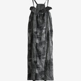 Black dress, front view