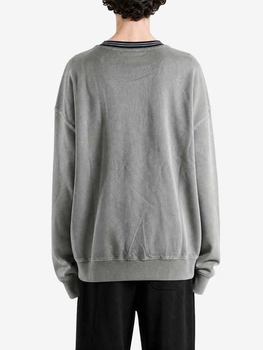 Grey hoodie, front view