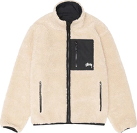 STUSSY - Men Sherpa Reversible Jacket