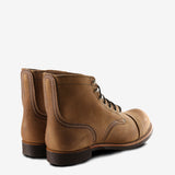 Brown boot,back view