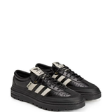 Black sneakers, side view
