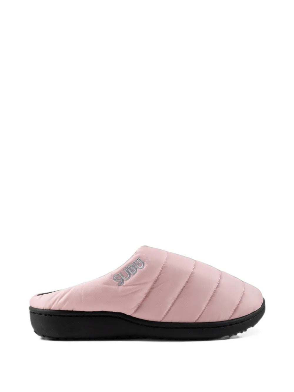 Pink shoes, side view