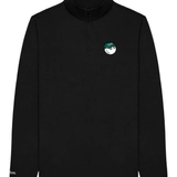 Black garment, front view