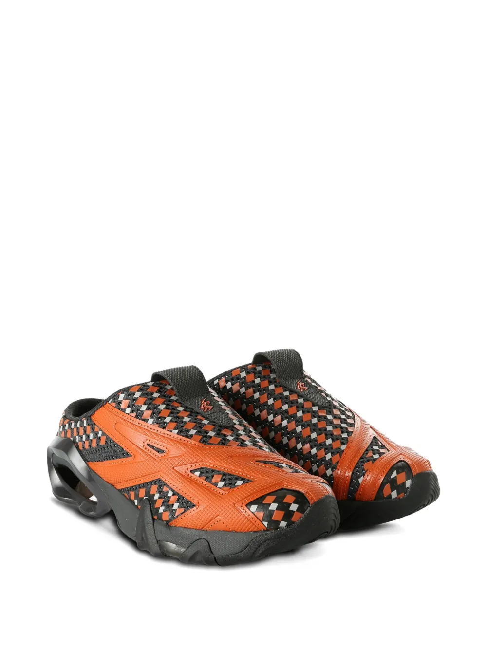 Black sneakers, side view